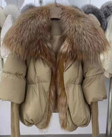 White Duck Down Jacket Niche Design Women's Clothing