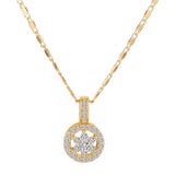 Women's Fashionable Temperament Butterfly Tassel Necklace