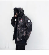 Stylish Short Hooded Warm Cotton Jacket for Men