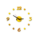Creative Acrylic Silent Mirror Decorative Wall Clock