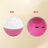 Fashionable And Personalized Electronic Ball Video Player 3D Video Crystal Ball DIY Memory Art Glass Ball Lamp Spherical Pixel Display 2.7inchs Screen 4GB Videos Player For Gift