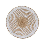 Woven Straw Wall Decor Round Living Room Ornament Wall Hanging