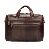 Leather Handbag Briefcase Napa Leather Comfortable Texture Men's Real-leather Bag