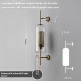 Living Room Wall Lamp Retro Creative Corridor Aisle Glass Ball Wall Lamp
