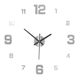 Creative Digital Luminous Clock Personal Household Diy Wall Clock