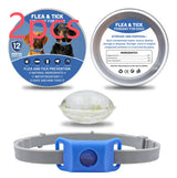Pet Insect Repellent Button Collar Capsule Suit