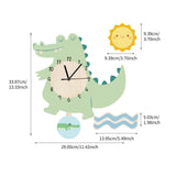 Ultra-quiet Creative Wall Clock Home Living Room
