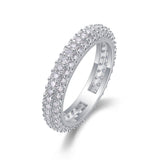 S925 Silver Ring Moissanite Ring