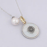 S925 Silver Baroque Pearl Necklace