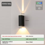 Simple Outdoor Waterproof Led Wall Lamp Creative Aisle Living Room Wall Lamp
