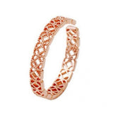 Geometric diamond S925 sterling silver ring