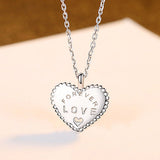 Heart Necklace Design S925 Silver