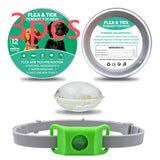 Pet Insect Repellent Button Collar Capsule Suit