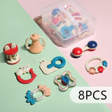 Baby Grip Teether and Rattle Toy for Infants