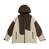 Harajuku Women's Overcoats - Chic Contrast Jackets