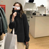 New High Neck Thick Sweater Women
