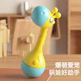 Cute Rocket Rattle Teething Toy for Infants