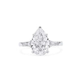 S925 Sterling Silver Platinum Plated Ring