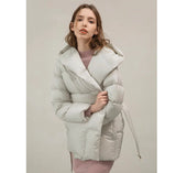 Women's Waist-Defining Short Down Jacket 2023