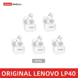Original Lenovo LP40 wireless headphones TWS Bluetooth Earphones Touch Control Sport Headset Stereo Earbuds For Phone Android