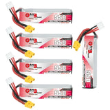 GNB 2S 7.6V 550mAh 100C/200C HV Lipo Battery For Happymodel FPV Racing Cine Whoop BetaFPV RC Drone With XT30U-F Plug