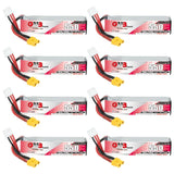 GNB 2S 7.6V 550mAh 100C/200C HV Lipo Battery For Happymodel FPV Racing Cine Whoop BetaFPV RC Drone With XT30U-F Plug