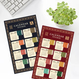 2-Sheet 2026 Calendar Stickers,Tear-Off Date Sheets,Labels For Month Planners,Journals,Diary,Scrapbook,Office&Home Organization