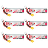 GNB 2S 7.6V 550mAh 100C/200C HV Lipo Battery For Happymodel FPV Racing Cine Whoop BetaFPV RC Drone With XT30U-F Plug