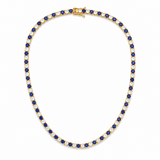 3mm CZ Tennis Bracelet – Color Stone & Clear Bezel Bracelet