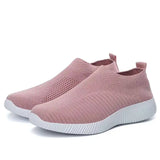 Comfortable Slip On Women Sneakers Walking Flats Size 42