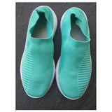Comfortable Slip On Women Sneakers Walking Flats Size 42