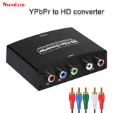YPbPr To HDMI-compatible 1080P Video Audio Converter Adapter RCA to HD Connector Converters Adapters For PS2 DVD PSP Xbox HDTV