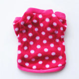 Chihuahua Clothes Cute Printed Small Dog Clothes French Bulldog Dogs Clothes Pets Warm Fleece Dog Winter Coat Puppy Dog Costume