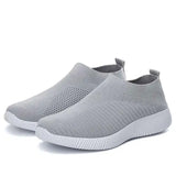 Comfortable Slip On Women Sneakers Walking Flats Size 42