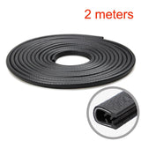 2/5/10m Car Door Seal Edge Protector Auto Sealing Tape Strips Guard Trim Automobile Door Trunk Stickers Decorative Seal for Cars