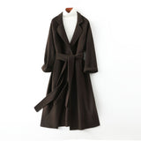 Fashion Loose Cool Woolen Coat Women