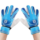 1 pair Non-Slip Soccer Goalie Gloves with Double Wrist Protection