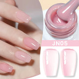 BORN PRETTY 83 Colors 10ml Jelly Nude Gel Nail Polish Autumn Amber Semi Transparent Manicure Soak off UV LED Nails Gel Varnish