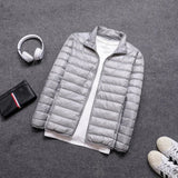 Men's Ultra Light Down Jacket 2024 New Arrivals Spring Winter Feather Ultralight Packable Casual Classic Puffer Coats Men Jacket