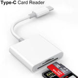 New 5 In 1 SD Card Reader USB HUB for iPhone 12 13 14 15 16 17 Huawei USB 3.0 Type C to SD TF Card Memory Reader OTG Adapter