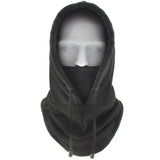 Thermal Fleece Balaclava Hat Hooded Neck Warmer Cycling Face Mask Outdoor Winter Skiing Sport Face Mask Men Cycling Masked Caps