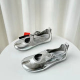 Cross Split Toe Mary Jane Single Shoes Women 2026 New Versatile Flat Ballet Casual Shoes