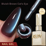 XEIJAYI 1pc 15ML Blue cat eye Nail Gel polish Semi Permanent Nail Art Soaking UV LED Nail Salon DIY Nail Salon Gel