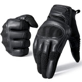 Touchscreen PU Leather Motorcycle Gloves Racing Pit Bike Riding Motorbike Moto Motocross Enduro Non-slip Protective Gear Men