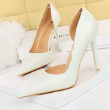 BIGTREE Shoes Black Women Pumps Quality Leather Women Shoes High Heels Fashion Wedding Shoes Stiletto Luxurious Elegant Pumps