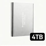 Portable External SSD, 1TB-16TB Large Capacity USB3.1 High Speed Solid State Drive, Lightweight Storage for Laptop, Desktop, Mac