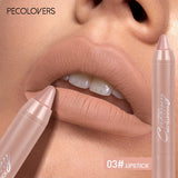Multiple Colors Matte Lip Liner, Use As Lip Liner and Lipstick, Easy To Accurately Apply, Waterproof Long-lasting Non-stick