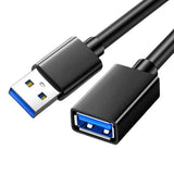 5Gbps Male to Female USB 3.0 Extension Cable USB3.0 Extender Data Cord For PC PS3 Laptop to U Disk Smart TV USB Extension Cable