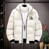Winter Coats Men 2026 New Thick Warm Parkas Puffer Jackets Bomber Jackets Fashion Waterproof Designer Luxury Men Down Jackets