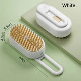 3-in-1 Dog Hair Brush Cat Hair Brush Electric Pet Cleaning Brush Steam Spray Brush Massage Hair Removal Comb Anti Flying Brush